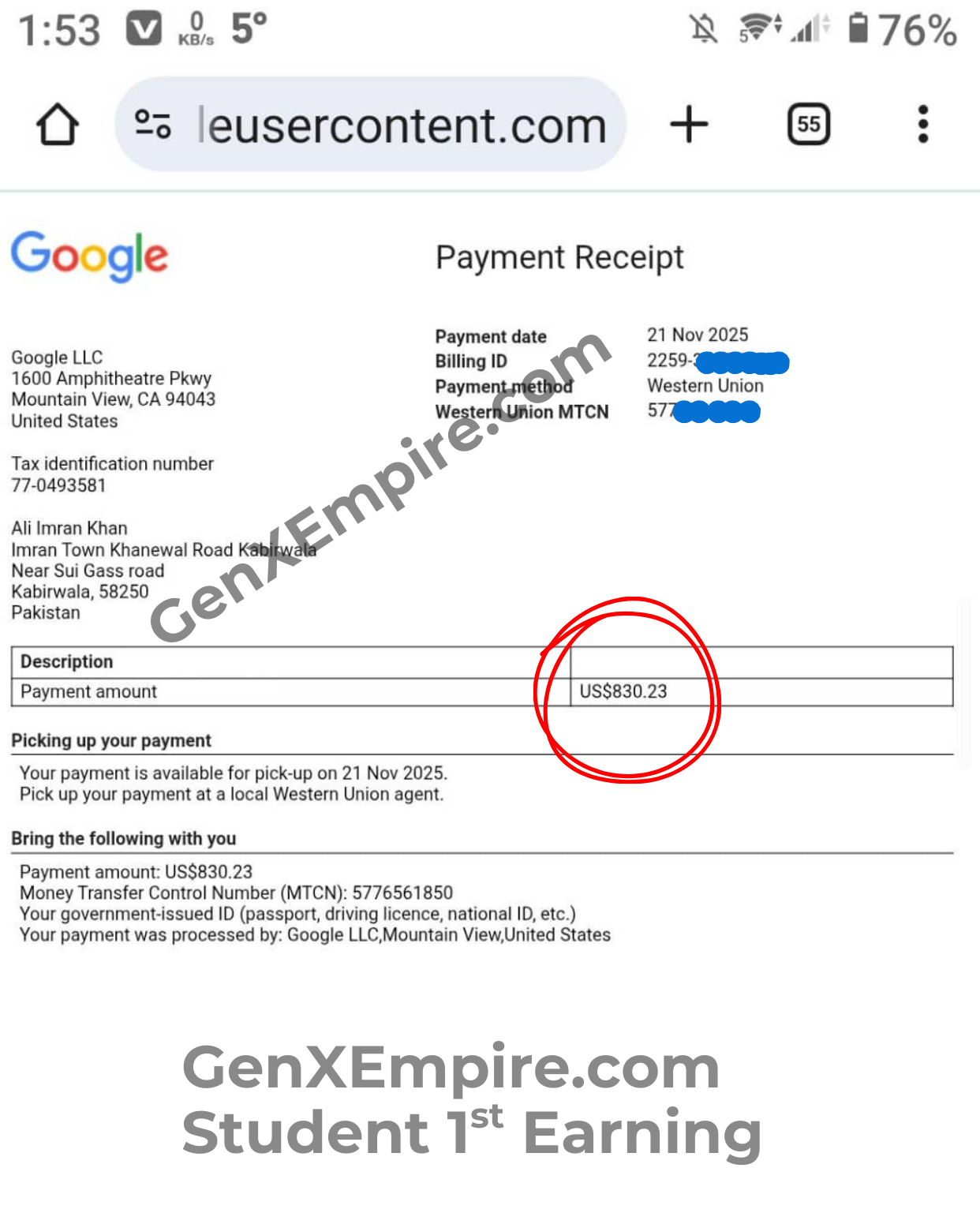 GenX Earnings 3